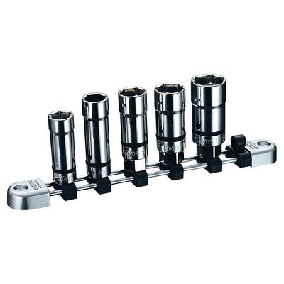 Kyoto Machinery Tools Nepros Набор свечных ключей из 5 штук NTB305SPA (КТК) 9.5mm (3/8 дюйма) Набор,