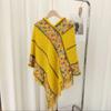 Ethnic Style Cloak Shawl Pullover for Autumn & Spring - Perfect for Travel & Vacation, As Seen On TikTok
