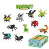 Creative Expert Mini Insects Animal Model Building Block Butterfly Bricks Model Educationa10 in 1 Kit Toy Gift Toy Birthday for Kids