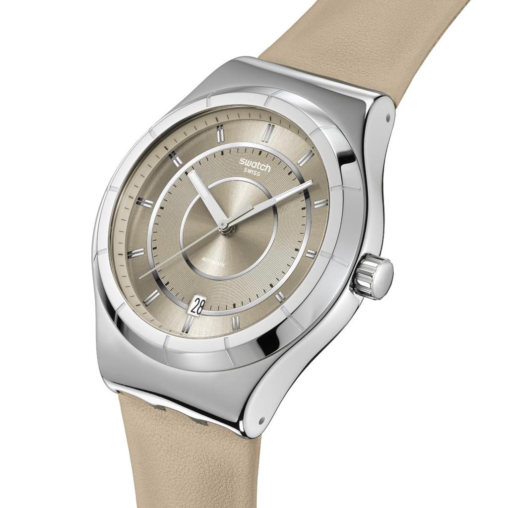 Часы Swatch MOCHA DREAM YIS434 Бежевые