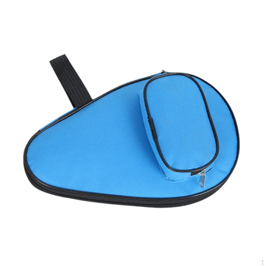 Pingpong Paddle Case Bat Bag Carry Table Tennis Racket Cover Protective Pouch for Competition