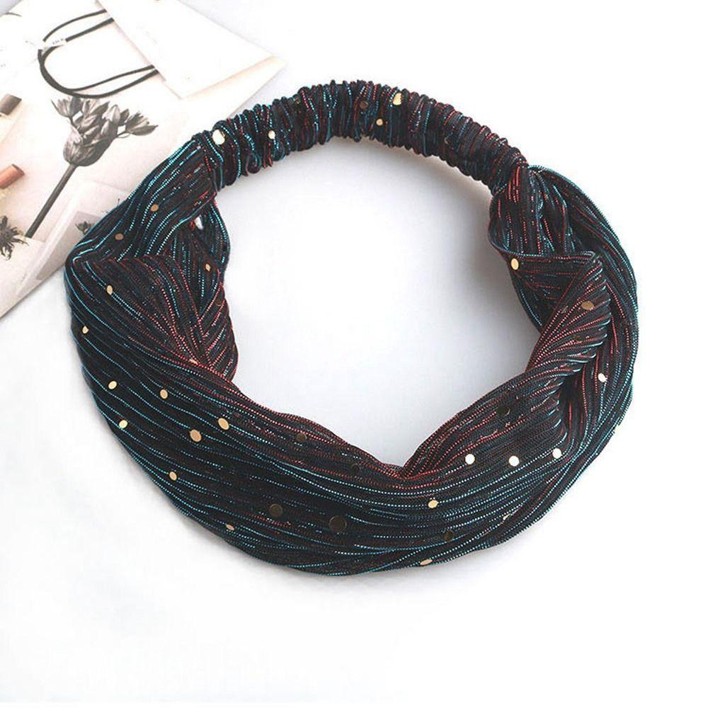 Headband Non Slip Mother Hair Hoop Women Headband Sequin Hair Band Mesh Hairbands Korean Headwear