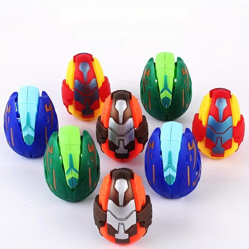 6/12Pack Transforming Dinosaur Easter Eggs - Dino Easter Basket Stuffers for Kids, Fun Easter Gifts, Perfect for Party Favors