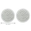 2PCS White Scrubbing Steam Mop Steam Mop Cloth for Shark S7000 Series S7000AMZ S7001 Floor Cleaning