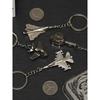 Briskstyle Aircraft Model Metal Keychain Keyring