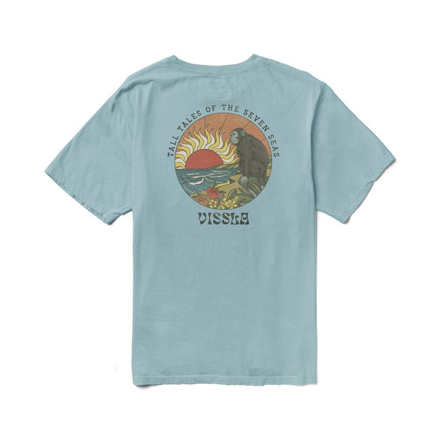 VISSLA Monkey Sea Органическая футболка-Sbl