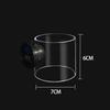 Acrylic Aquarium Feeding Ring Wall-Mounted Aquarium Food Ring Fish Tank Feeder  For Small Fishes
