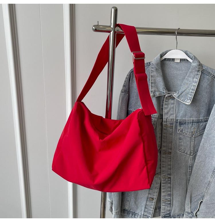 Lazy Wind Большая вместительная сумка женская японская рабочая сумка для поездок на работу модная сумка через плечо