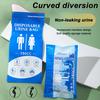 4Pcs 750CC Disposable Urine Bag Leakproof Portable Travel Self-Driving Car Tour Traffic Jam Camping Men Women Pee Vomit Emergency Pouch