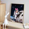 Disney Diamond Painting Kit DIY Round Home Wall Decor Adult Handmade Gift Minnie Space Adventure125 characters