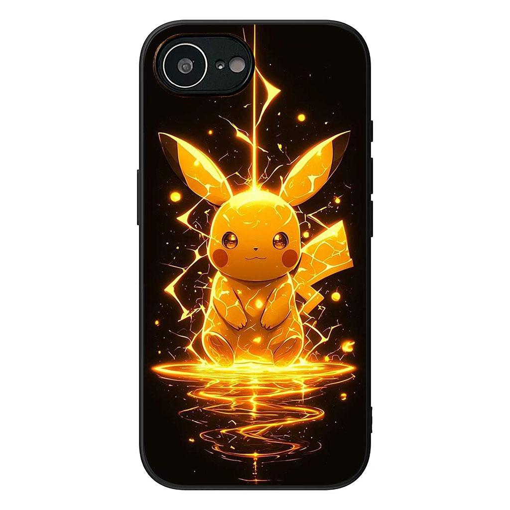Чехол-кейс Mew P-Pikachus P-Pokemons GO для Apple iPhone 16 15 14 11 Pro Max 7 8 Plus SE2 SE3 SE 2022 2020