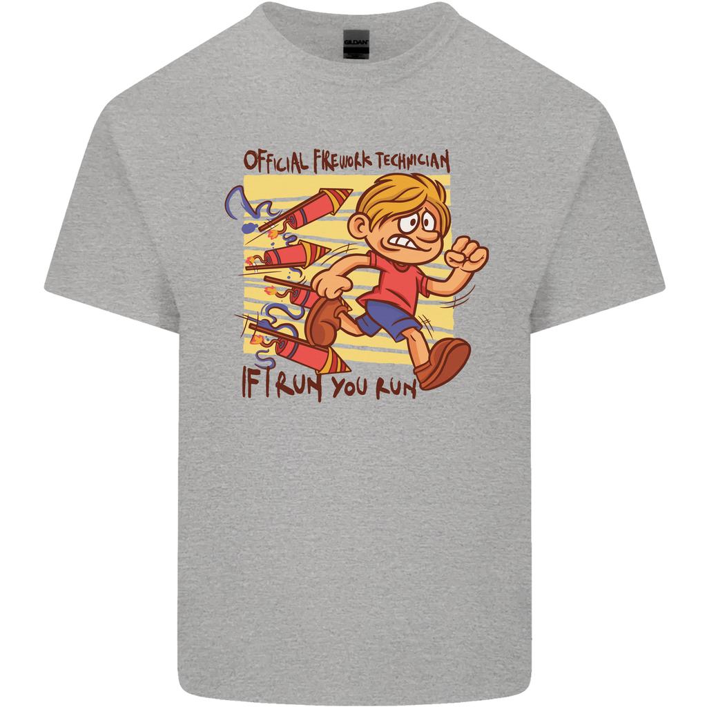 Funny Firework Bonfire Night Guy Fawkes Unisexs Light Cotton TShirt