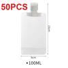 30/50/100ML Thickened Travel Size Refillable Pouch Portable Cosmetic Squeeze Bag for Lotion Shampoo Shower Gel Facial Cleanser