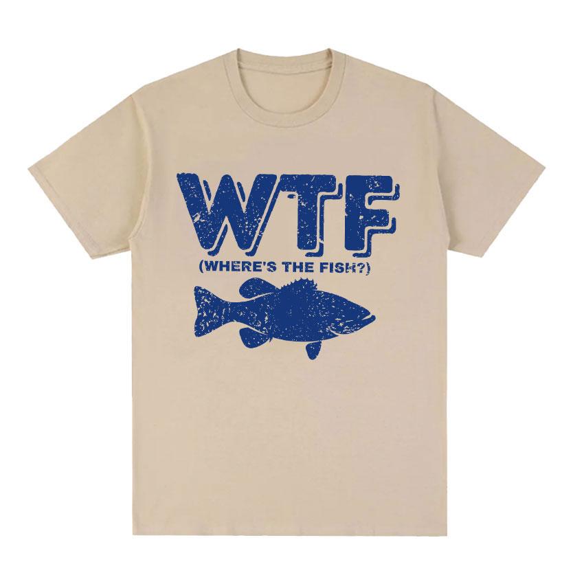 Футболка с забавной рыбкой и рисунком мема, мужская и женская футболка в стиле ретро, ​​модные футболки высокого качества, топы, повседневная футболка большого размера из 100% хлопка