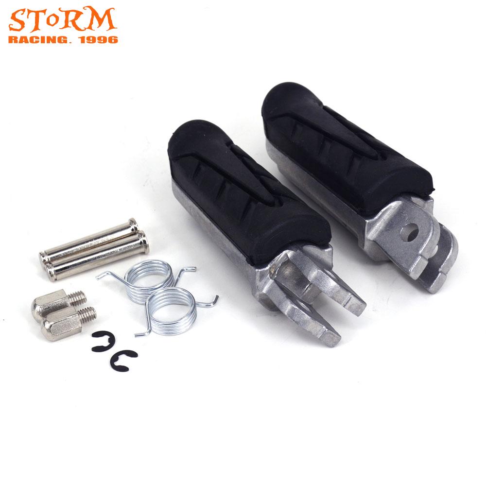 Передняя подставка для ног мотоцикла, подножки для HONDA XL CB VT VTR NT CBF CBR NTV VFR 125 250 400 500 600 650 750 800 900 1000 1100