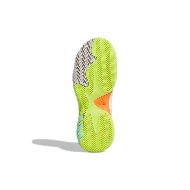 adidas Харден Вол. 6 Pulse Aqua Solar Желтые мужские кроссовки Blue Team-Semi-Solar-Orange GV8703