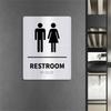 Modern Styles Toilet Door Signs for Male and Female for Various Decoration In Offices and Restaurants
