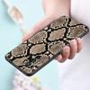 Sexy Python Snake Skin Phone Case For Xiaomi Redmi Note 11 10 9 8 Pro 11T 5G 10T 10S 9S 9T 9i 9C 9A 8T Soft TPU Black Cover