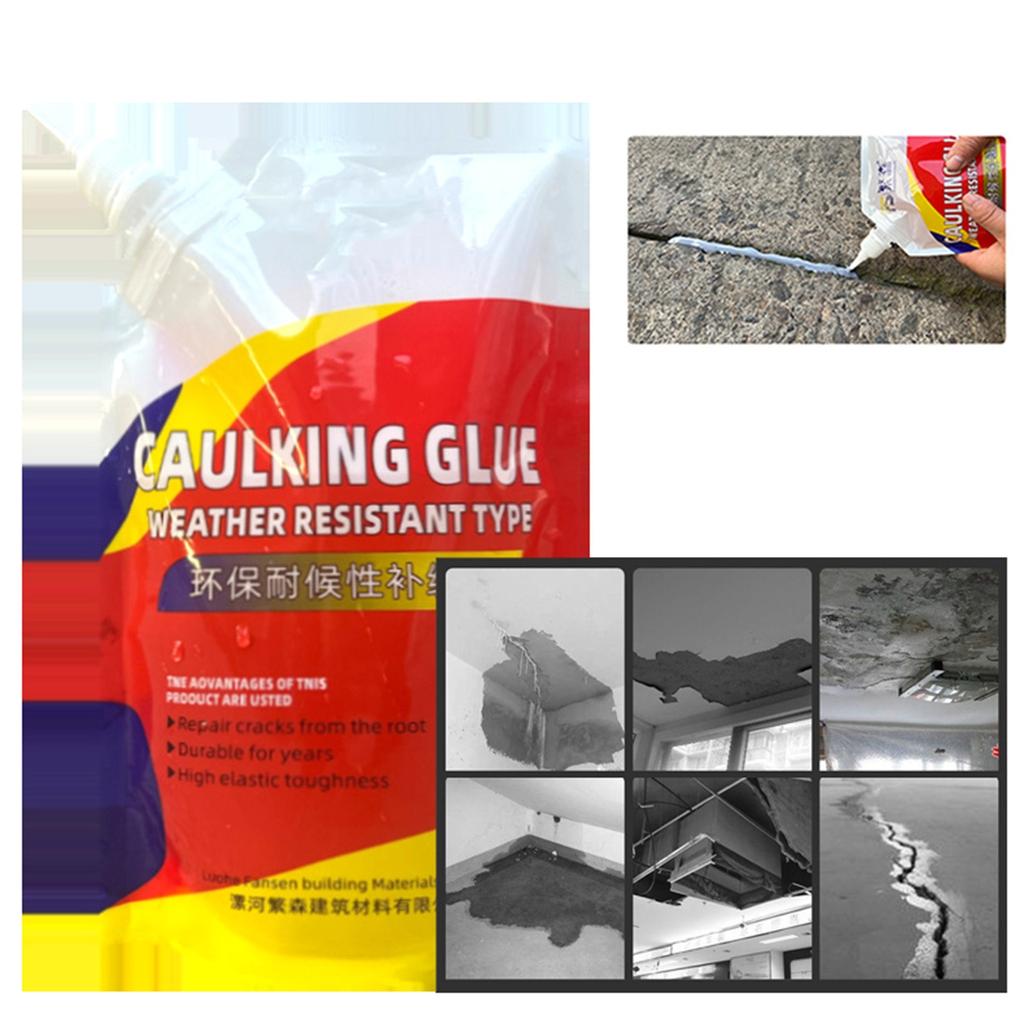 Водонепроницаемый герметик для ремонта трещин в бетонной плите, клей для уплотнения, устойчивый к атмосферным воздействиям, быстросохнущий герметизирующий клей, 400 мл