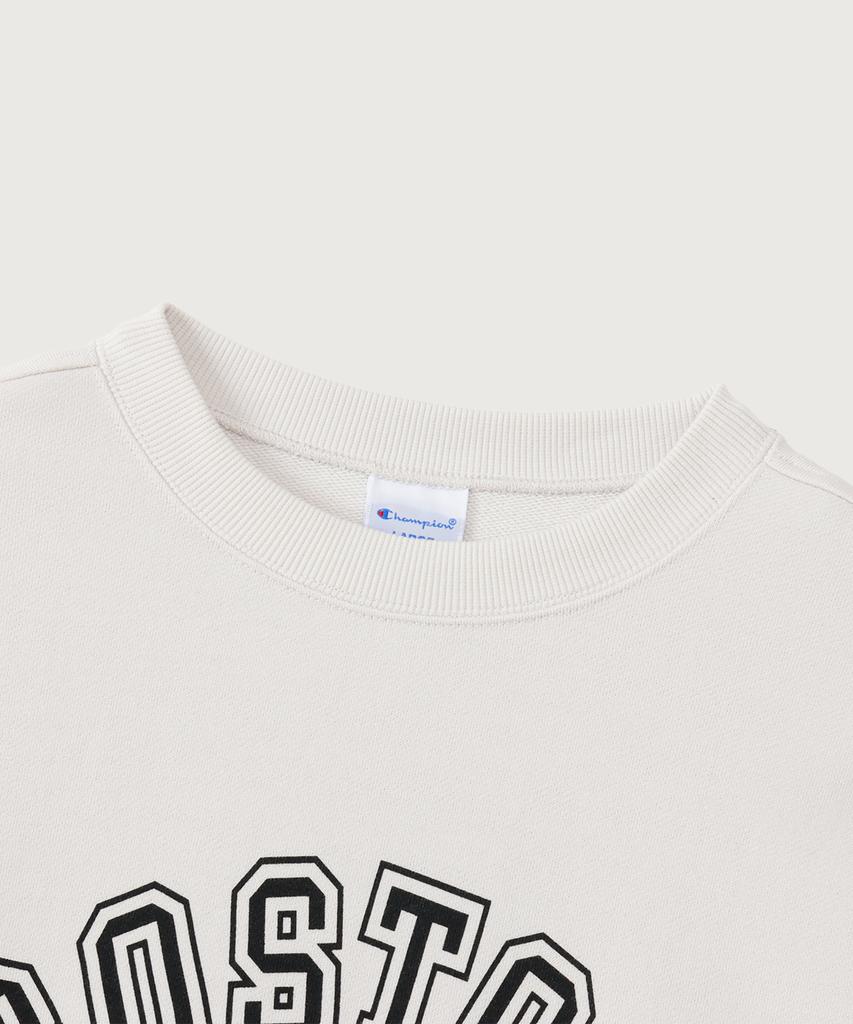 Champion Свитшот Boston Regular Fit с круглым вырезом Цвет: Кремовый