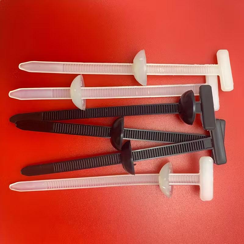 10-500 шт. Белые самоблокирующиеся нейлоновые кабельные стяжки-защелки Стяжки для проводов Раскрывающиеся zip-ленты Крепеж для автомобильных труб и кабелей Фиксатор для пучков