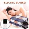 Cozy Soft Flannel Electric Heated Winter Blanket Electric Blanket Electric Heated Soft Temperature Control Timed Close
