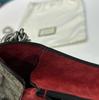 [Pre-Owned] Dionysus Textured Tiger Head Spur Buckle Logo Print Canvas And Suede Chain Shoulder Bag - Very Good #MR53Z7