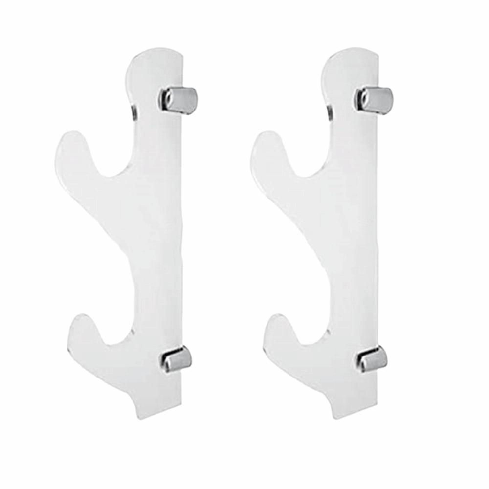 2Pcs Decorative Lightsaber Showing Stand Acrylic Lightsaber Hang Rack Lightsaber
