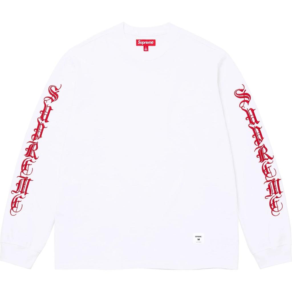 Supreme Old English L/S Top SUP-FW24-058