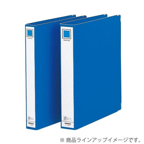 KOKUYO File Ring File A4 Vertical 4 Holes Blue F-494NB