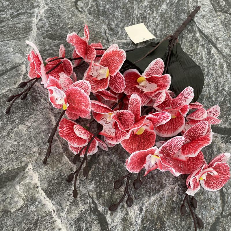 Bouquet Simulated Orchid For Wedding Decoration Home Living Room Arrangement