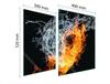 СТЕКЛЯННАЯ ЗАЩИТНАЯ ПАНЕЛЬ ДЛЯ ПЛИТЫ 70x52 СЕРДЦЕ