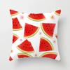 Luxury Home Decor Office Seat Cushion Cover Creative Cartoon Watermelon Banana Print Fashion Pillow Cover