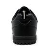 ROCK GEAR RG710 Men's Spikeless Golf Walking Shoes, PU Leather Low-Top Sneakers, Size 3E, Black, Size 26.0