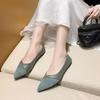 Pointed Toe Slip-on Summer Ladies Footwear Lastest Stylish Korean Style Comfortable and Elegant Popular Y2k Women's Flat Shoes