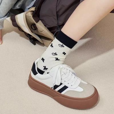 Мазохизм 2025 новая платформа спорт и досуг одинарная обувь ретро универсальные кеды студенческие кеды обувь для моральной подготовки женщины