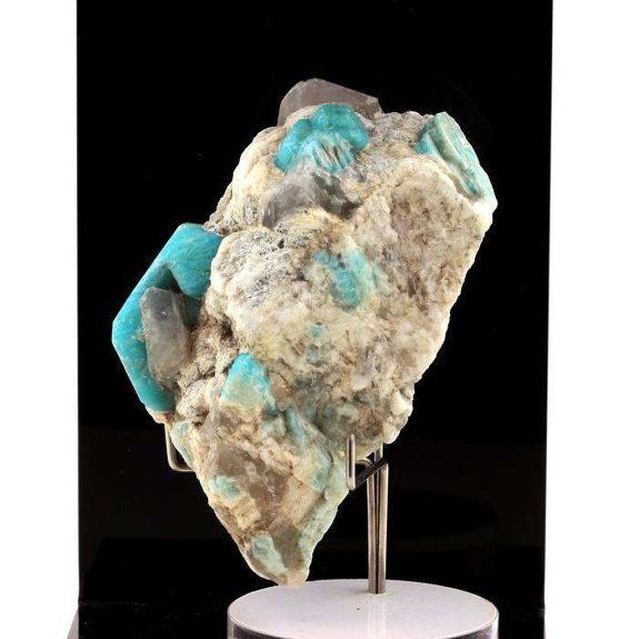 Pierres et Minéraux. Amazonite. 1263.0 ct. Konso, Ethiopie.