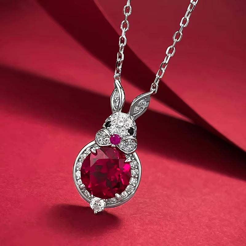 New S925 Silver Inlaid Full Flower European and American Popular Women's Necklace Wedding Jewelry