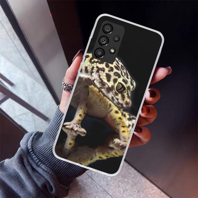Lizards Geckos Phone Case For Samsung Galaxy A17 A57 A37 A16 A26 A36 A56 A15 A25 A35 A55 A14 A13 A54 A53 A34 A24 A33 A23 Galaxy