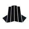 Glossy Black Window Trim Pillar Posts Cover Decal Sticker Car Accessories Fit For Dodge Magnum Chrysler 300/300C 2005-2010