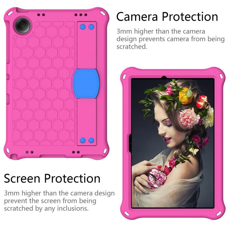Cartoon Tablet Case Tab A9 Plus Full Body Shockproof Portable Handle Eco-Friendly Kids