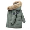 Children Warm Thicken Clothing Boy Clothes Winter Down Jackets Hooded Parka Faux Fur Coat Kids Teen Snow Snowsuit