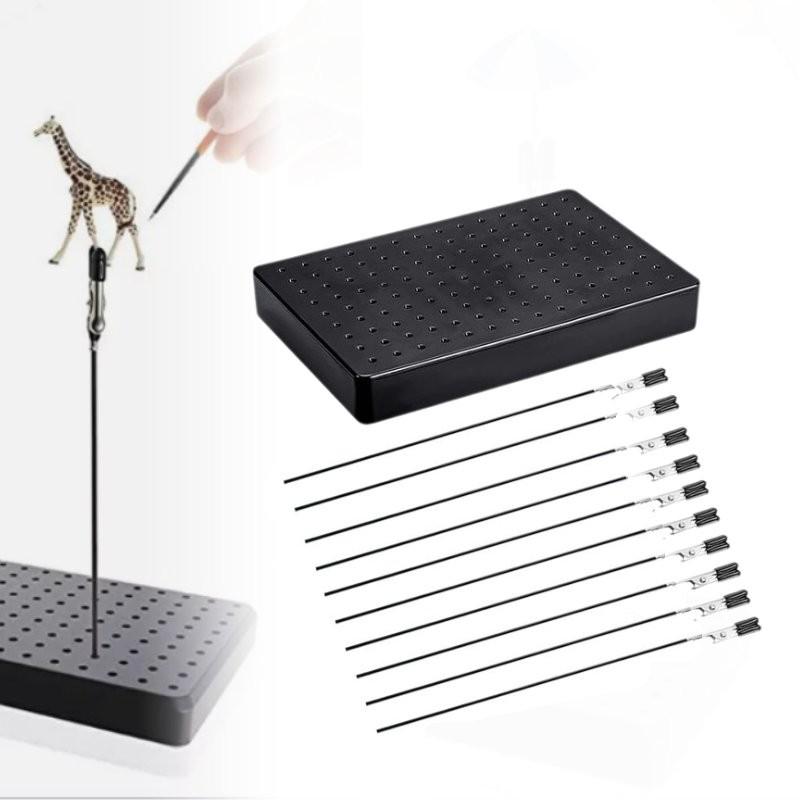 Большая пластиковая сушильная подставка для покраски моделей аэрозольной краской с высокой устойчивостью и универсальностью