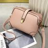 Fashion Phone Shoulder Bag Women PU Leather Crossbody Bag Casual Small Square Bag Solid Color Messenger Handbag
