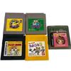 Nintendo Game Boy Color полностью с картриджами, включая и другую ретро-консоль CGB-001, функциональная, 6-пак Pokémon Green, Pikachu, Tamagotchi, игры.