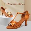 Женская обувь для латиноамериканских танцев сальса тренировочная обувь бальные танцы в помещении латиноамериканские танцы каблук 5/7 см