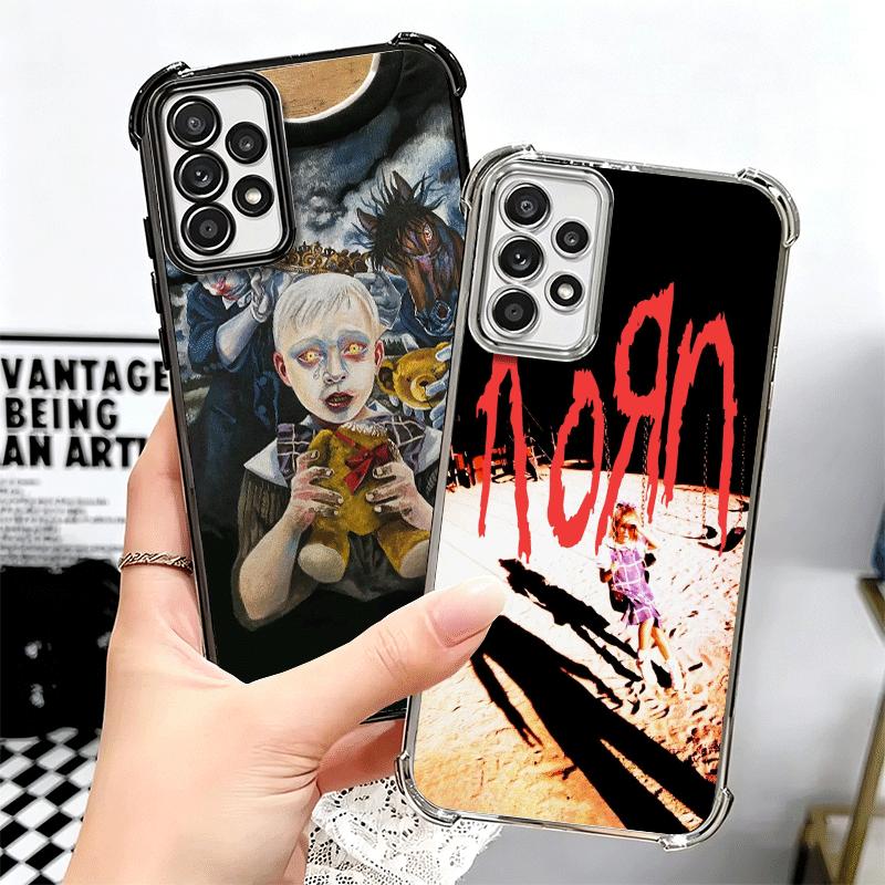 Мягкий чехол для телефона K-Korns Rock Band для Samsung A17 A27 A07 A37 A57 A16 A56 A15 A55 A14 A54 A13 A53 A26 A36 A25 A35 A24 A34 A23 A3
