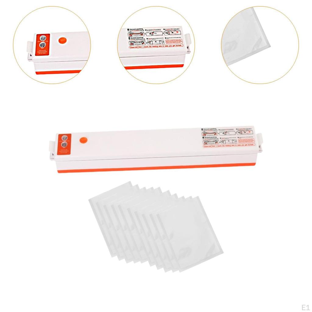 Вакуумный упаковщик Портативный Регулируемый Упаковщик для Кухни Хлеба Овощей