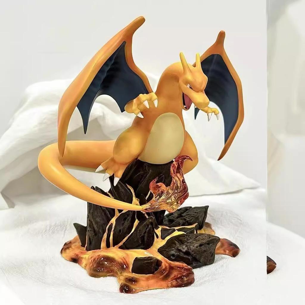 Очаровательный ПВХ Набор Эволюции Чаризарда с Милым Огненным Драконом и Фигуркой Чармандера