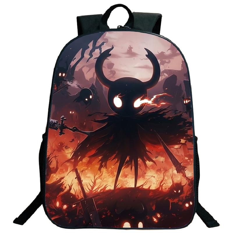 Рюкзак Hollow Knight 2 Silksong Школьный рюкзак Хорнет Магнит на холодильник Мальчик Дети Ребенок Ребенок Подросток Школьный рюкзак Первоклассник Школьная сумка Подростковая сумка